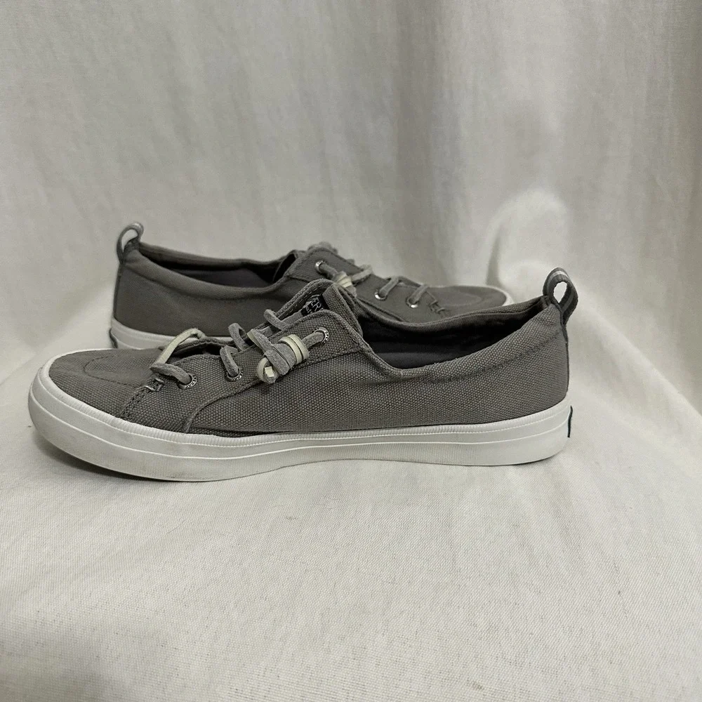 Sperry Womens‎ Crest Vibe Sneaker Grey STS99042 US Size 8 EU 39